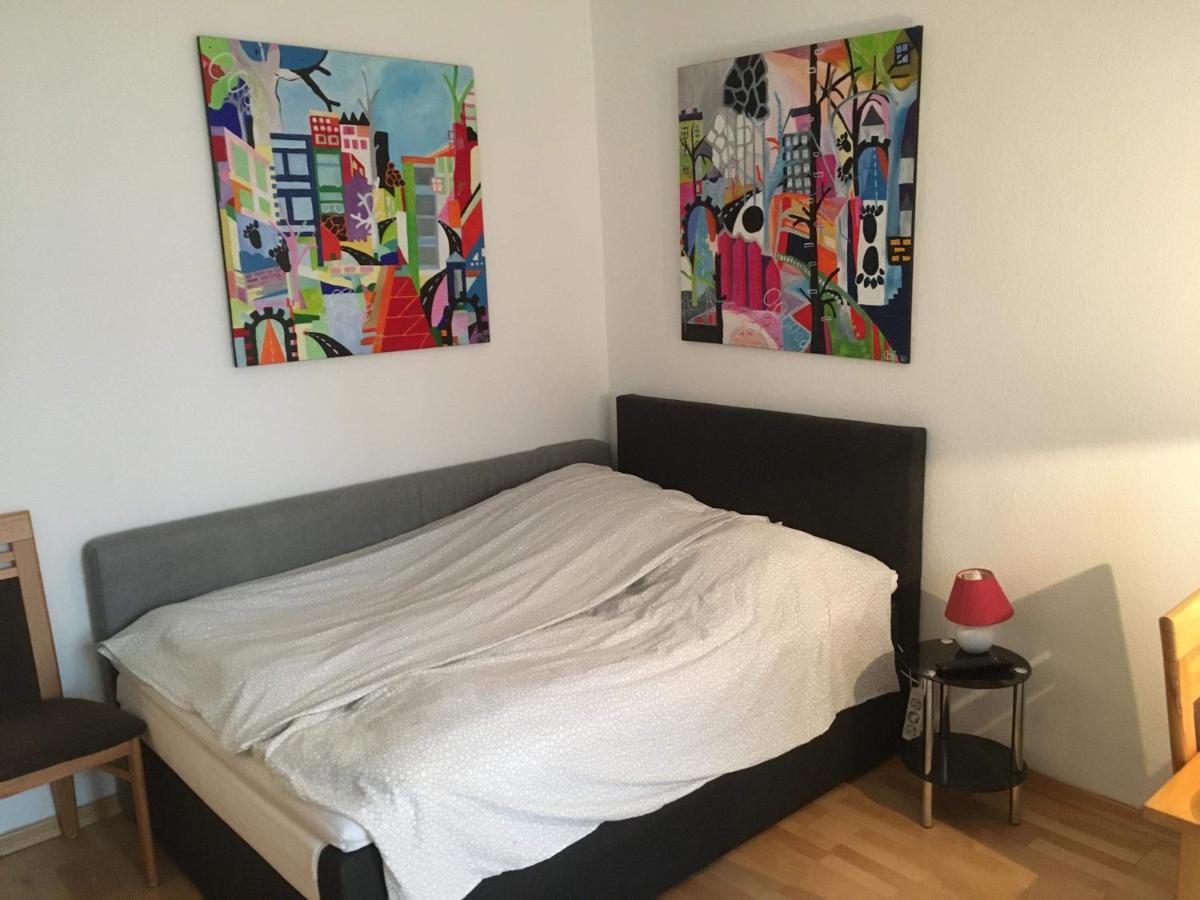 1-Zimmer-Apartment Mitten Im Friedrichshain Berlijn Buitenkant foto